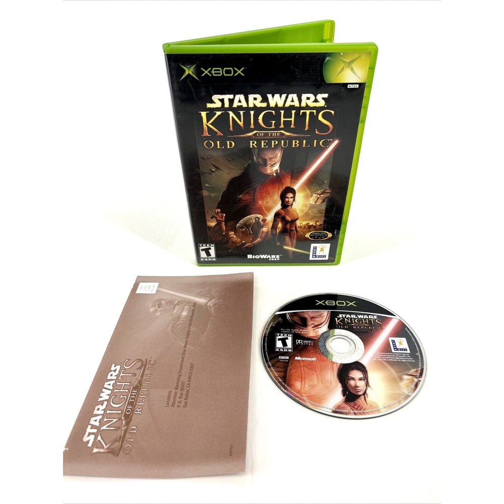 Star‎ Wars Knights of the Old Republic (Microsoft Xbox) No Manual
